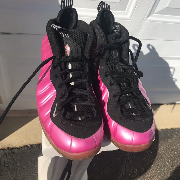 Nike FOAMPOSITE PINK size 10 2012 AUTHENTIC!! - Picture 3 of 7